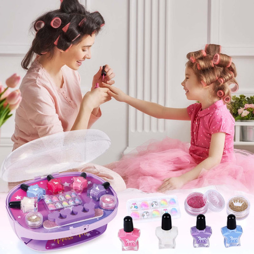 Juego De Esmaltes Golray Kit De Arte De Uñas Todo En Uno Color De Los Geles