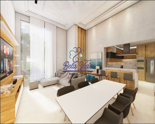 Imagem 2 de 5 de Indaiatuba- Sp, Casa Térrea A Venda Condomínio Jardim Piemonte. Bela Vida Imobiliária - Ca01272 - 69508937