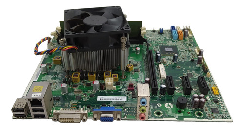 Kit Placa Mãe Hp + I3 2130 3.40ghz + 4gb Ddr3 Verde (Usado)