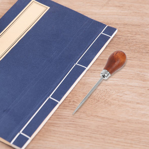Leather Awl Punch Tool Diy Crafting Book Binding Awl