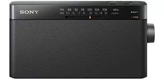 Sony Icf-306 Portátil De Radio Am / Fm - Negro