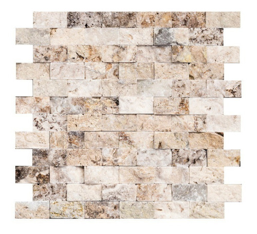 Malla Piedra Natural Aralia Silver 30x30 Misiones Deco