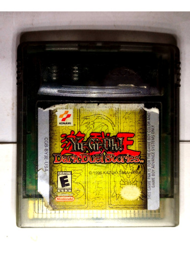 Yugioh Dark Duel Stories Para Game Boy Color Y Advance 