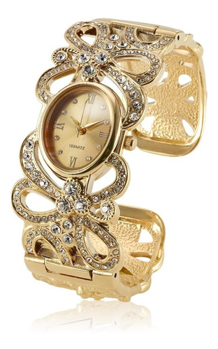 Reloj Sparq Golden Diseño Europeo By Oriflame