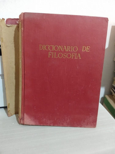 Diccionario De Filosofía José Ferrater Mora 
