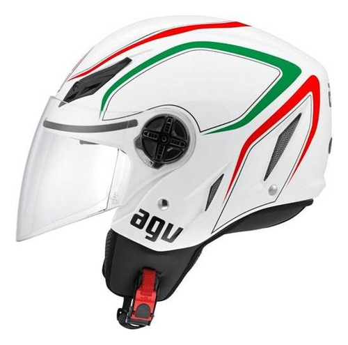 Capacete Aberto Agv Blade Tab Italy Branco Tamanho do capacete 61(XL)