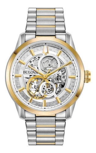 Relogio Bulova Masculino Classic Automatico - 98a214