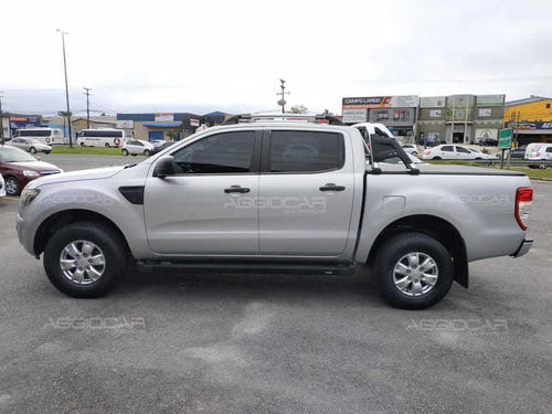 Imagem 9 de 15 de Ford Ranger Xls Cd 2.5 Flex Prata Completa 2013