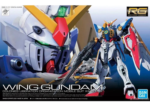 Rg 1/144 Wing Gundam Model Kit