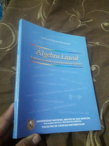 Libro Algebra Lineal, Espacios Vectoriales Lord Barrera