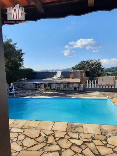 Linda Chácara Com 4 Dormitórios, Pomar, Piscina, Internet Fibra Óptica, À Venda, 3300 M² Por R$ 800.000 - Zona Rural - Pinhalzinho/sp - Ch0912