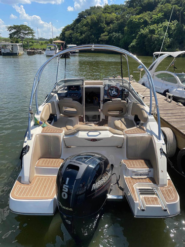 Imagem 2 de 12 de Lancha Fs Yachts 215 Cabinada - Ñ Focker Ventura Triton Nx