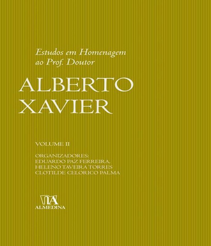 Estudos Em Homenag. Prof. Dr. Alberto Xavier Vl Ii