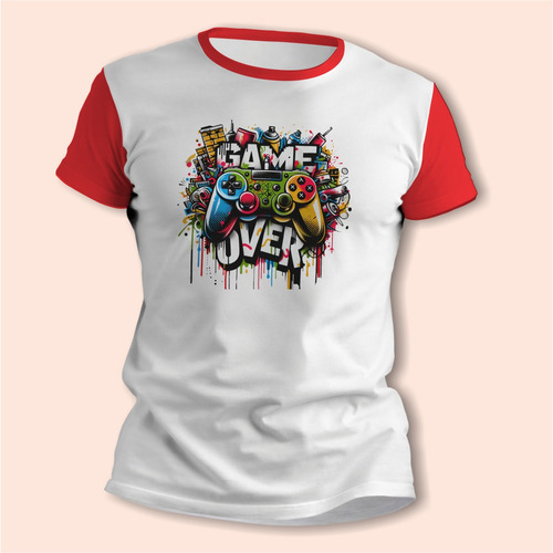Remeras Gamer Estampados Originales Talles Adultos - 7508