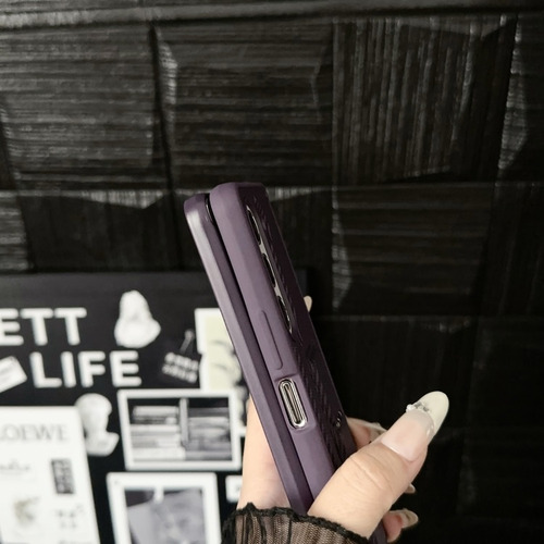 Funda Plegable Para Samsung Galaxy Z Flip6/fold6 Con Soporte