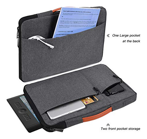 Funda Tablet Impermeable Para Wacom Intuos Pro Pth860 (gris