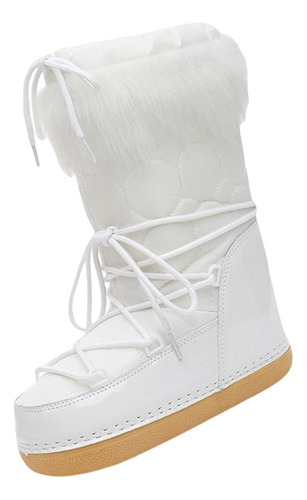 Botas De Nieve Para Mujer Suela Gruesa Estilo B 41-42