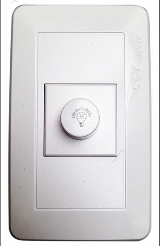 Interruptor Dimmer Sencillo Pared