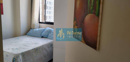 Imagem 10 de 25 de Kitnet Com 1 Dormitório À Venda, 35 M² Por R$ 180.000,00 - Canto Do Forte - Praia Grande/sp - Kn0078