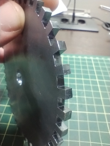 Roda Fônica Adaptação 115mm 36-1 Dentes Com Suporte Sensor