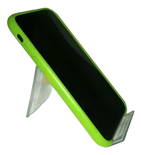 Imagen 2 de 3 de Pack 10 Exhibidores Acrílico Celulares, Fundas Transparente