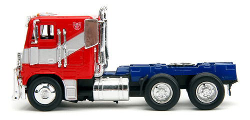 Optimus Prime Transformers 7 1:32 Rojo