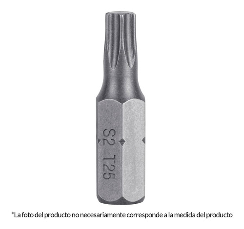 Puntas Torx T6 Largo 1'' 5pz Truper 12186