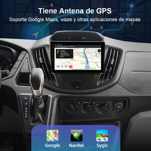 C-j Estéreo Android Cámara Para Ford Transit 2015-2020 Gps