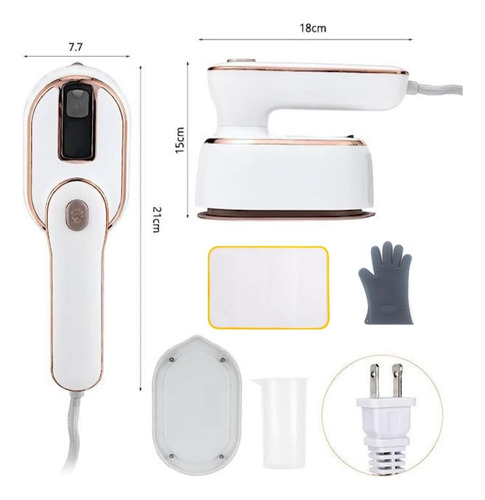 Kuangmeix Mini Plancha De Vapor Portátil De Viaje Mejorada P