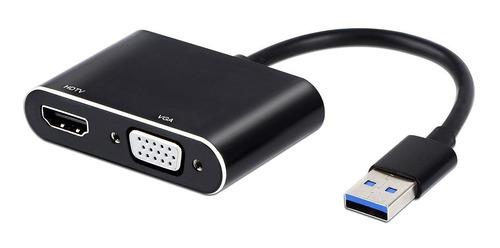 Hub Cable Adaptador Dock Usb 3.0 / 2.0 A Hdmi Y Vga