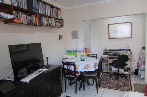 Imagem 3 de 12 de Apartamento Com 1 Dormitório À Venda, 44 M² Por R$ 140.000,00 - Gonzaguinha - São Vicente/sp - Ap2496