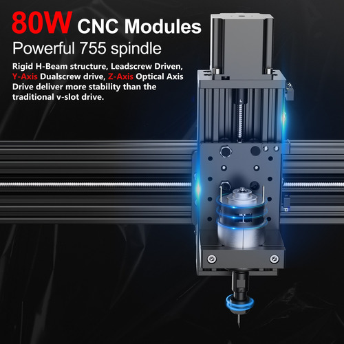 Máquina De Cortadora De Grabado Twotrees Ttc 450 Cnc+rodillo