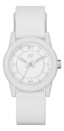 Reloj Skechers Sr6029 Con Pantalla Analogica De Cuarzo Blanc