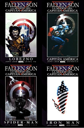 Fallen Son ( Muerte Del Cap. America) Kit Imprimible Comic