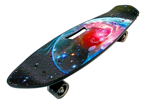 Patineta Penny Tabla Skate Stateboard Ruedas Luz Agarradera