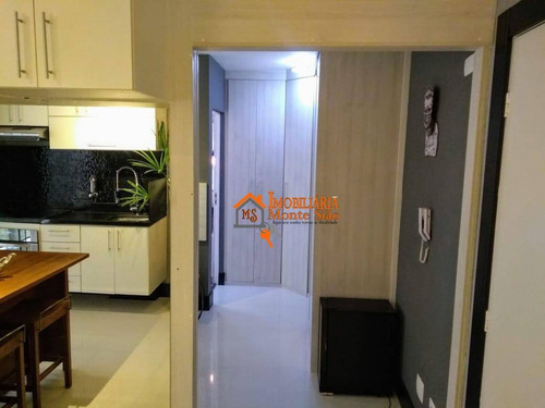 Studio Com 1 Dormitório À Venda, 38 M² Por R$ 325.000,00 - Vila Augusta - Guarulhos/sp - St0011
