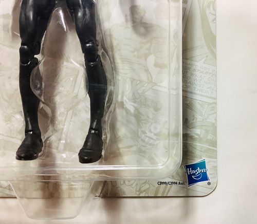 Black Widow Retro Card Marvel Legends Wave 1