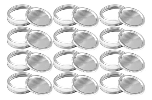 A Paquete De 12 Tapas Y Correas Para Enlatar (70 Mm)