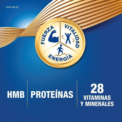 Suplemento en polvo Abbott Ensure Advance carbohidratos sabor vainilla en lata de 850g