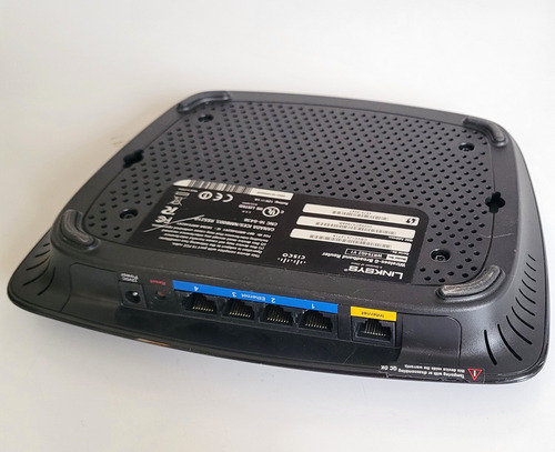 Router Wifi Linksys Cisco Wrt54g2 V1 4 Puertos Fuente Cable (Usado)