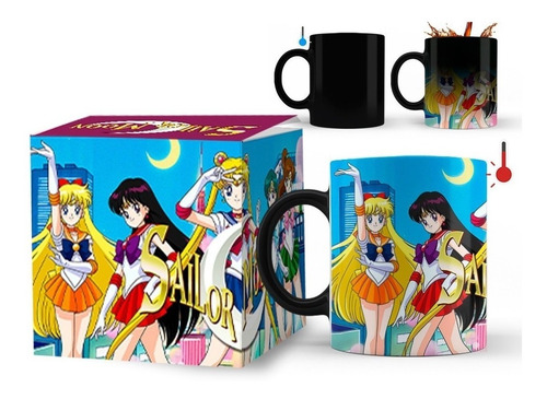 Taza Reactiva Sailor Moon