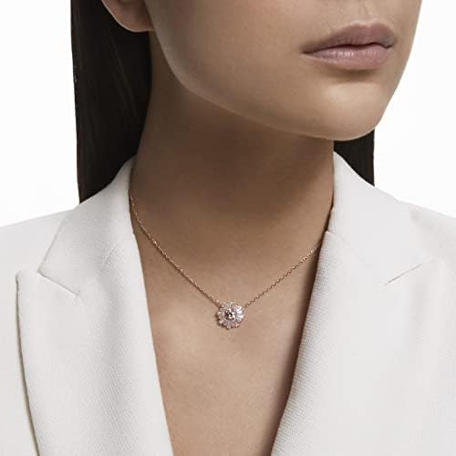 Collar Con Colgante De Swarovski Con Motivo De Sol De Crista