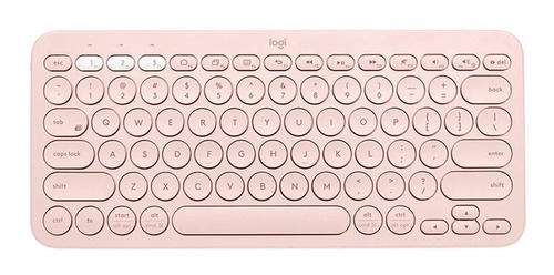 K380 Multi-device Bluetooth Keyboard Color del teclado Rosa Idioma Español