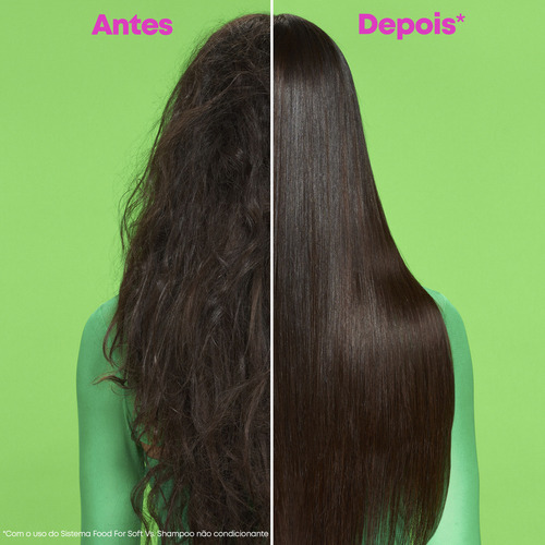 Matrix, Shampoo Hidratante, Food For Soft, para todos os tipos de cabelo, proporciona 7x mais hidratação, com toque suave, da Brilho, Maciez, Nutre e Repara, 300ml