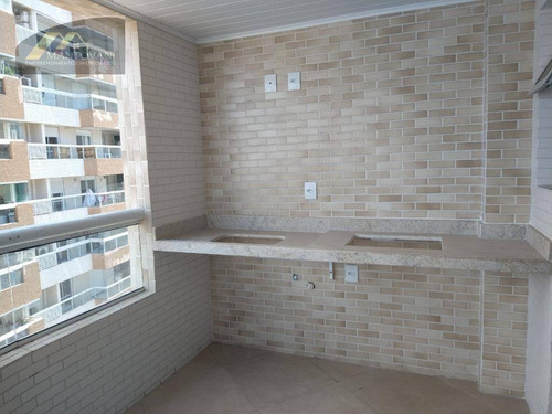 Imagem 9 de 30 de Excelente Apartamento Com 2 Dormitórios (2suítes), 2 Vagas De Garagem E Área De Lazer No Boqueirão, Praia Grande Sp - Ap2535