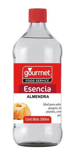 Pack 2 Esencia De Almendra Gourmet 500 Ml. Agro Servicio.