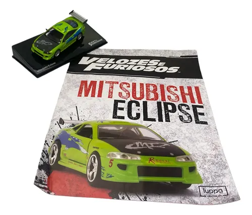 Mitsubishi Eclipse 1995 Velozes e Furiosos Miniatura 1:43 Luppa