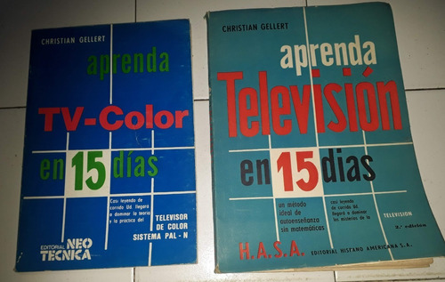 Libros Aprenda En 15 Dias O En 48 Hs.leer Descripcion! (Usado)