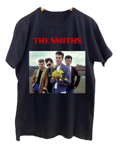 Remeras Estampadas Dtg Full Hd The Smiths Flores Amarillas