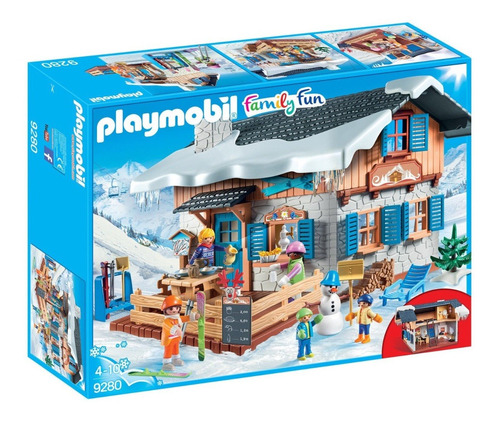 Playmobil 9280 Cabaña De Ski Family Fun /cdjuguetes